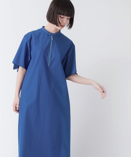 La SRIC（ラスリック）の「La SRIC / 半袖バックフリルOP（ワンピース・レディース・ベージュ/グリーン/ブルー・38）」の3枚目の写真