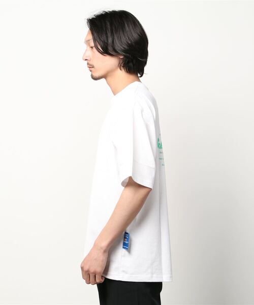 B ONE SOUL（ビーワンソウル）の「【GARFIELD/ガーフィールド】タイポグラフィ バックデザインプリントTシャツ（Tシャツ/カットソー・メンズ・ブラック/ブルー/ホワイト・M/L）」の4枚目の写真