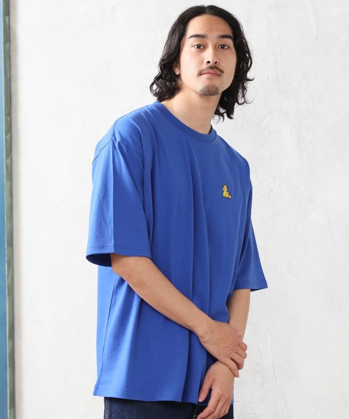 B ONE SOUL（ビーワンソウル）の「【GARFIELD/ガーフィールド】タイポグラフィ バックデザインプリントTシャツ（Tシャツ/カットソー・メンズ・ブラック/ブルー/ホワイト・M/L）」の22枚目の写真