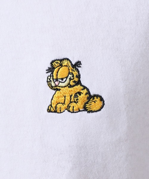 B ONE SOUL（ビーワンソウル）の「【GARFIELD/ガーフィールド】タイポグラフィ バックデザインプリントTシャツ（Tシャツ/カットソー・メンズ・ブラック/ブルー/ホワイト・M/L）」の10枚目の写真
