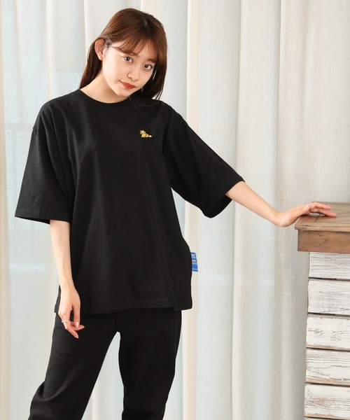 B ONE SOUL（ビーワンソウル）の「【GARFIELD/ガーフィールド】タイポグラフィ バックデザインプリントTシャツ（Tシャツ/カットソー・メンズ・ブラック/ブルー/ホワイト・M/L）」の17枚目の写真