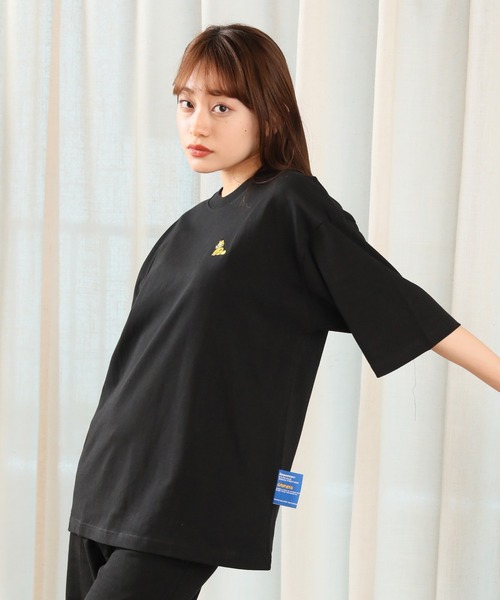 B ONE SOUL（ビーワンソウル）の「【GARFIELD/ガーフィールド】タイポグラフィ バックデザインプリントTシャツ（Tシャツ/カットソー・メンズ・ブラック/ブルー/ホワイト・M/L）」の18枚目の写真