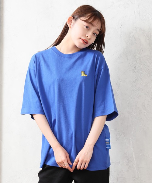 B ONE SOUL（ビーワンソウル）の「【GARFIELD/ガーフィールド】タイポグラフィ バックデザインプリントTシャツ（Tシャツ/カットソー・メンズ・ブラック/ブルー/ホワイト・M/L）」の20枚目の写真