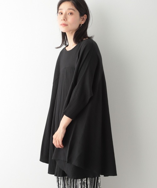 LEPSIM(レプシィム)の「ヨウリュウキリカエチュニック 274204(Tシャツ/カットソー・レディース・オフホワイト/ブラック/レッド・FREE)」の3枚目の写真