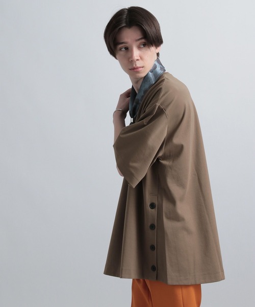 HARE（ハレ）の「テントラインBIGカットソー(HARE)（Tシャツ/カットソー・メンズ・ブラック/ブラウン/オフホワイト/ホワイト系その他/ブラック系その他・SMALL/MEDIUM）」の5枚目の写真