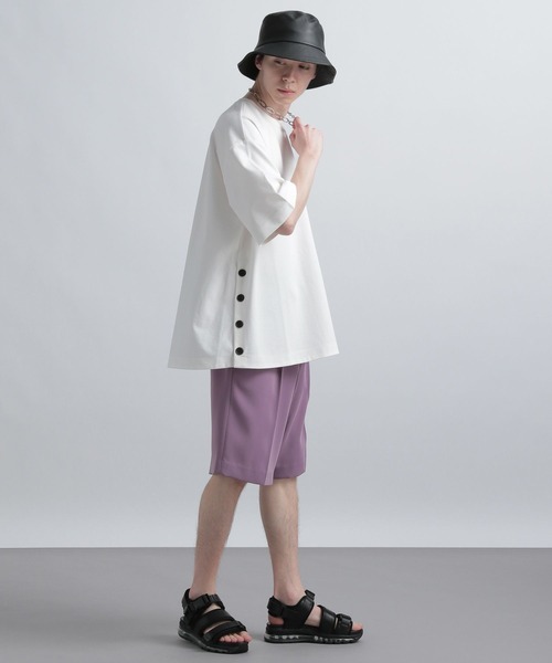 HARE（ハレ）の「テントラインBIGカットソー(HARE)（Tシャツ/カットソー・メンズ・ブラック/ブラウン/オフホワイト/ホワイト系その他/ブラック系その他・SMALL/MEDIUM）」の19枚目の写真