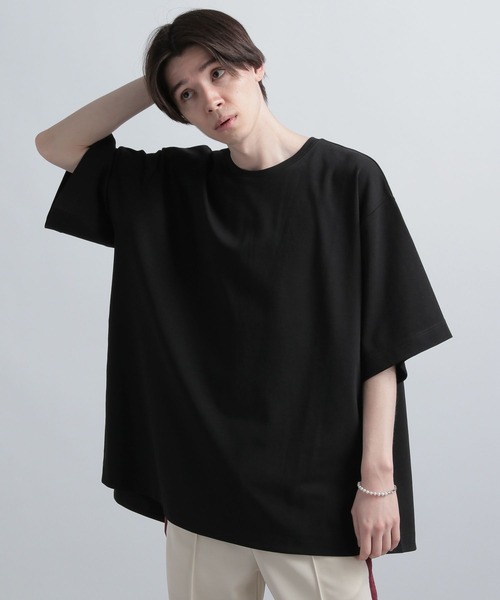 HARE（ハレ）の「テントラインBIGカットソー(HARE)（Tシャツ/カットソー・メンズ・ブラック/ブラウン/オフホワイト/ホワイト系その他/ブラック系その他・SMALL/MEDIUM）」の11枚目の写真