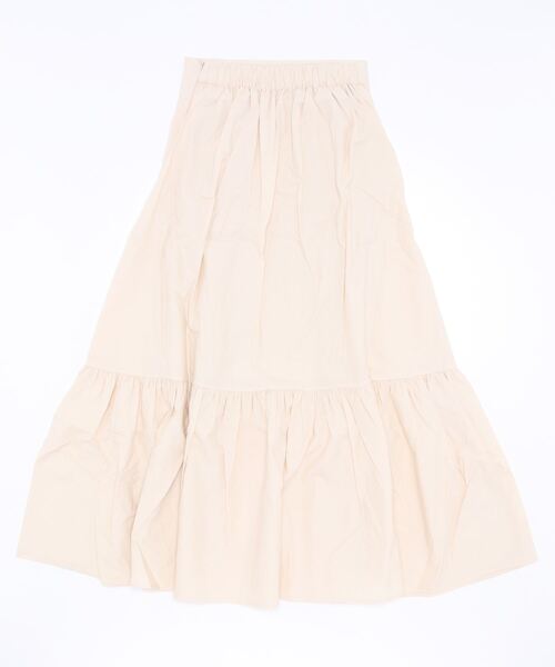 flower（フラワー）の「タックギャザースカート（スカート・レディース・ホワイト/アイボリー・FREE）」の19枚目の写真