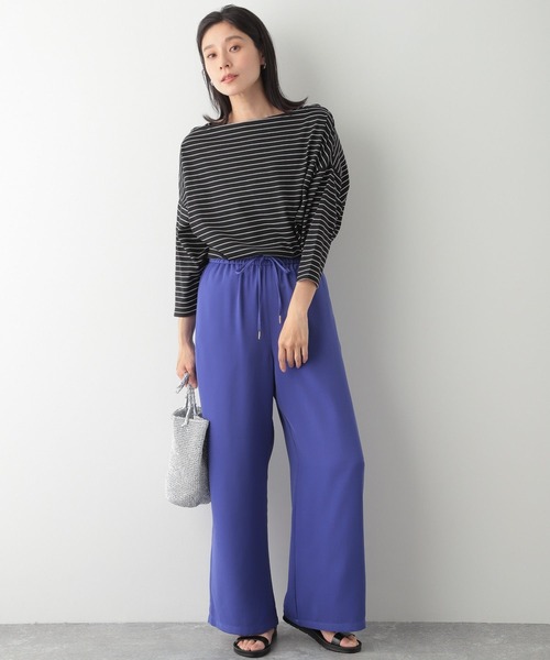 LEPSIM（レプシィム）の「イージーワイドパンツ　272104（その他パンツ・レディース・ブラック/カーキ/オレンジ/ブルー・FREE）」の15枚目の写真