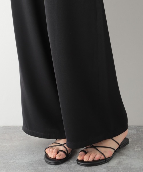 LEPSIM（レプシィム）の「イージーワイドパンツ　272104（その他パンツ・レディース・ブラック/カーキ/オレンジ/ブルー・FREE）」の6枚目の写真