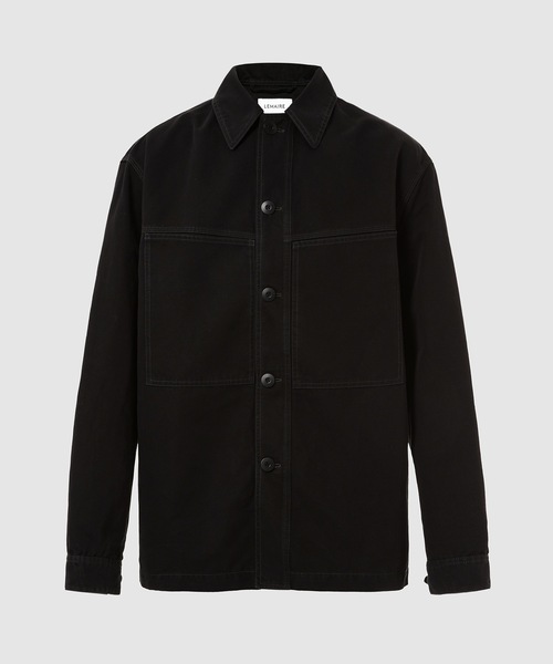 LEMAIRE（ルメール）の「WORKWEAR OVERSHIRT（シャツ/ブラウス・メンズ・ブラウン系その他/ベージュ/ブラック・46/48）」の2枚目の写真
