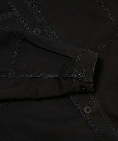 LEMAIRE（ルメール）の「WORKWEAR OVERSHIRT（シャツ/ブラウス・メンズ・ブラウン系その他/ベージュ/ブラック・46/48）」の5枚目の写真