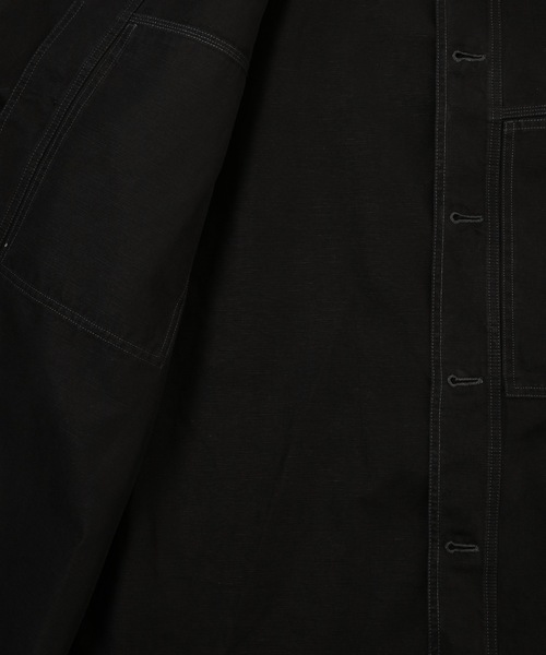 LEMAIRE（ルメール）の「WORKWEAR OVERSHIRT（シャツ/ブラウス・メンズ・ブラウン系その他/ベージュ/ブラック・46/48）」の6枚目の写真