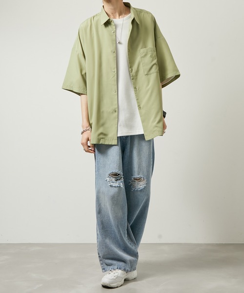 【新品】ジバンシィ　クラッシュ加工　スリムフィットデニム 新品】ジバンシィ クラッシュ加工 スリムフィットデニム