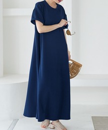 KOBE LETTUCE | ぽこぽこカットソーフレアワンピース(ワンピース)