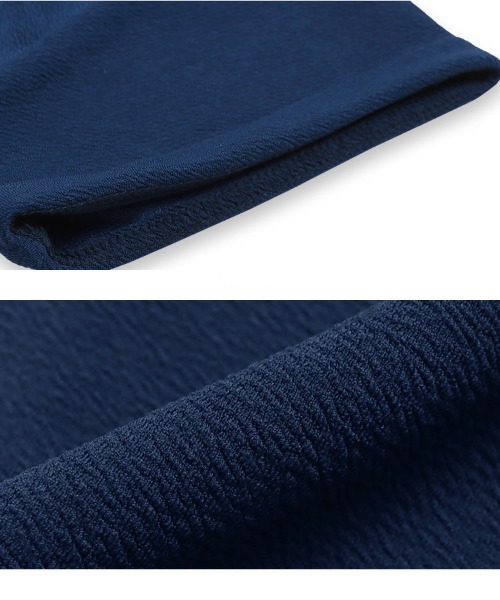 ぽこぽこカットソーフレアワンピース