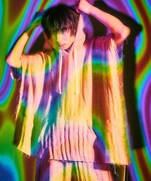 EFFECTEN | mpa2901-raminen asymmetry poncho hoodie ポンチョフーディー(ポンチョ)