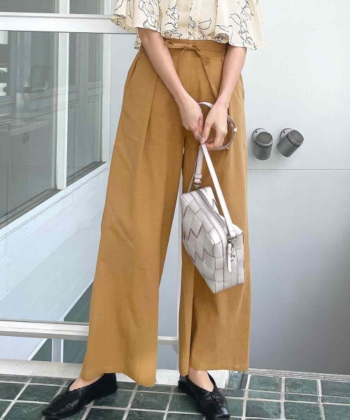 RANAN（ラナン）の「綿混スラブワイドパンツ（スラックス）」 - WEAR