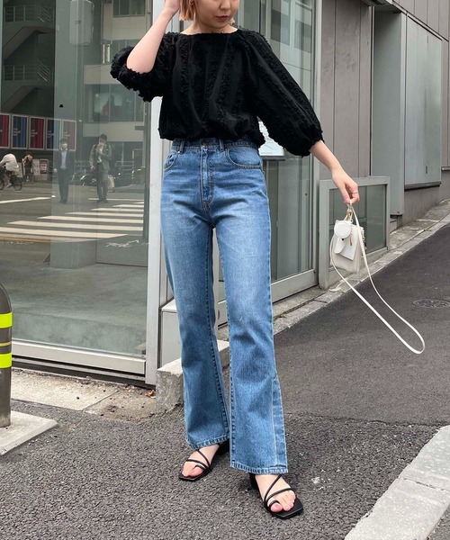 CAPRICIEUX LE'MAGE（カプリシューレマージュ）の「フリンジブラウス（シャツ/ブラウス・レディース・ホワイト/ブラック・FREE）」の11枚目の写真