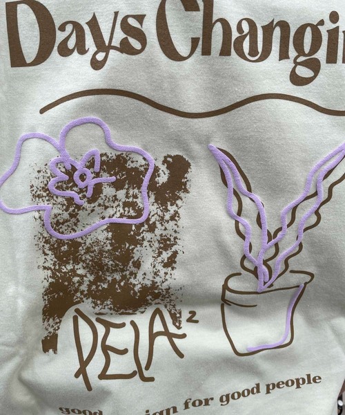 byYOUANCE（バイユアンス）の「SZK×byYOUANCEプリントTシャツ（Tシャツ/カットソー・レディース・グリーン系その他/ライトピンク/ホワイト/サックスブルー・FREE）」の16枚目の写真