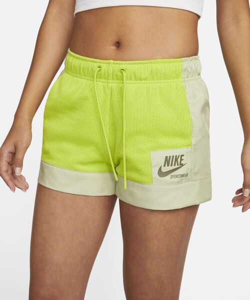 Nike ゴールド装飾メッシュショートパンツ Lサイズ Sサイズ】新品 NIKE ナイキ レディース テンポ ショート
