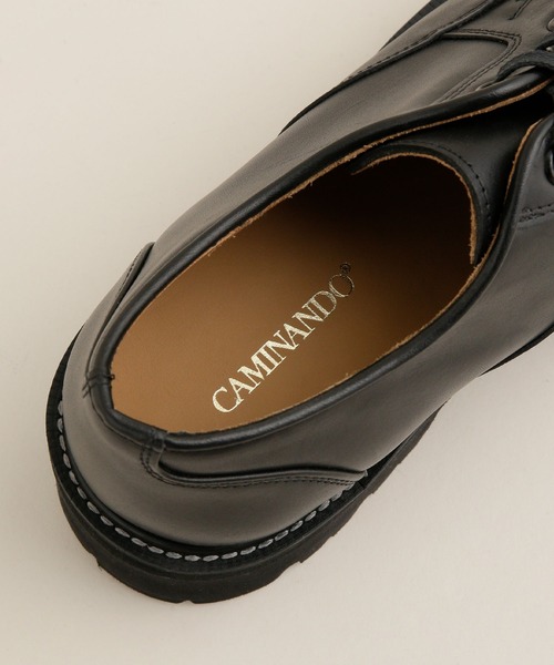CAMINANDO(カミナンド)の「CAMINANDO/LACE UP DERBYS(その他シューズ・レディース・ブラック/グレー・36/37/38)」の9枚目の写真