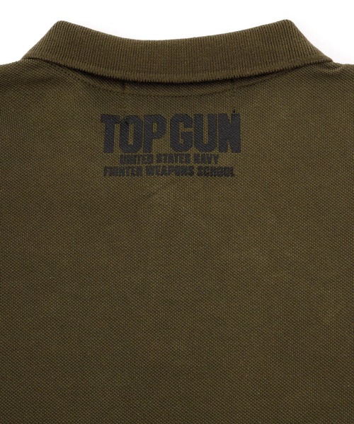 AVIREX（アヴィレックス）の「【KIDS/キッズ】トップガン ポロシャツ/TOP GUN POLO SHIRT/アヴィレックス/AVIREX（ポロシャツ・キッズ・ネイビー/オレンジ/オリーブ系・M/L/S）」の8枚目の写真