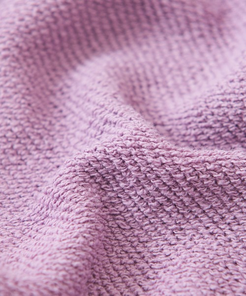 CUBE SUGAR（キューブシュガー）の「WEB限定スウェット配色ステッチ長袖カーディガン（カーディガン/ボレロ・レディース・パープル/ブラック/グレイッシュベージュ・M）」の13枚目の写真