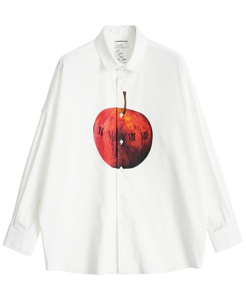 SHAREEF（シャリーフ）の「"APPLE"  L/S SHIRTS（シャツ/ブラウス・メンズ・ホワイト/ブラック/ネイビー・1/2/3）」の9枚目の写真