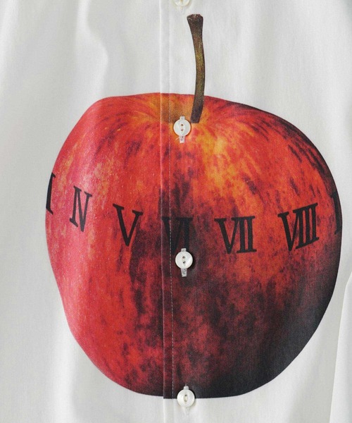 SHAREEF（シャリーフ）の「"APPLE"  L/S SHIRTS（シャツ/ブラウス・メンズ・ホワイト/ブラック/ネイビー・1/2/3）」の11枚目の写真