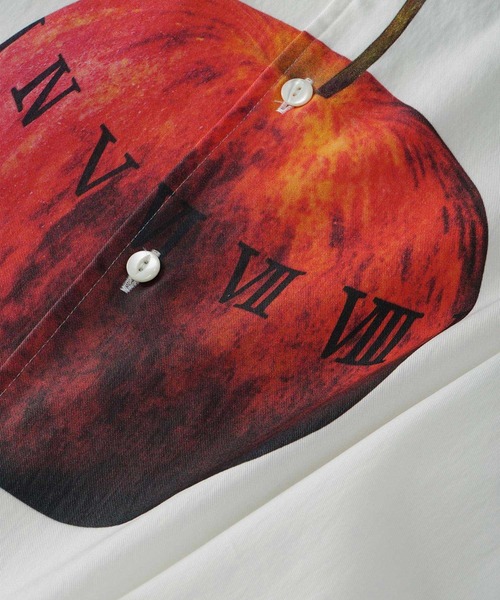 SHAREEF（シャリーフ）の「"APPLE"  L/S SHIRTS（シャツ/ブラウス・メンズ・ホワイト/ブラック/ネイビー・1/2/3）」の12枚目の写真