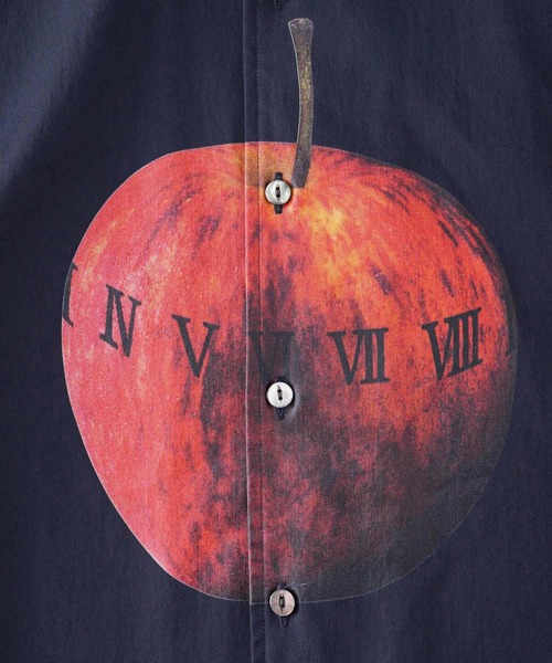 SHAREEF（シャリーフ）の「"APPLE"  L/S SHIRTS（シャツ/ブラウス・メンズ・ホワイト/ブラック/ネイビー・1/2/3）」の16枚目の写真