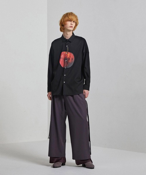 SHAREEF（シャリーフ）の「"APPLE"  L/S SHIRTS（シャツ/ブラウス・メンズ・ホワイト/ブラック/ネイビー・1/2/3）」の18枚目の写真