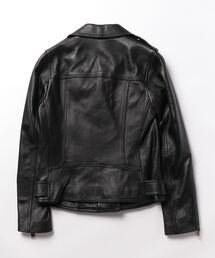 MICHAEL KORS CLONAK アウター シングルライダース 公式アウトレット】クリンクルレザー バイカージャケット