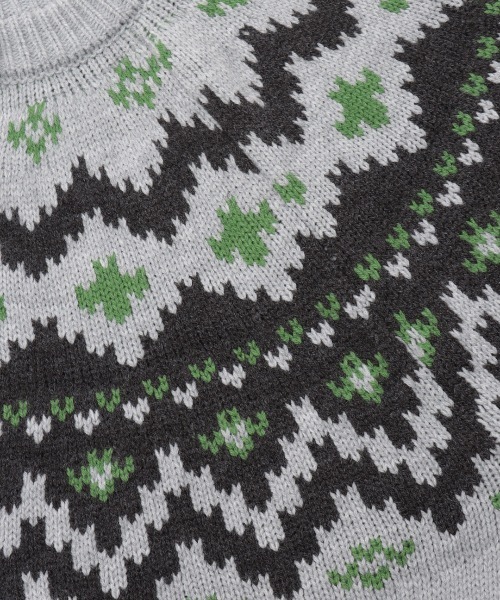 チチカカ（チチカカ）の「キカ求心ニットカーディガン（カーディガン/ボレロ・レディース・グレー/オフホワイト/ブラック・FREE）」の20枚目の写真