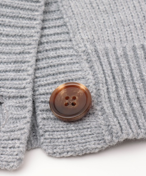 チチカカ（チチカカ）の「キカ求心ニットカーディガン（カーディガン/ボレロ・レディース・グレー/オフホワイト/ブラック・FREE）」の21枚目の写真