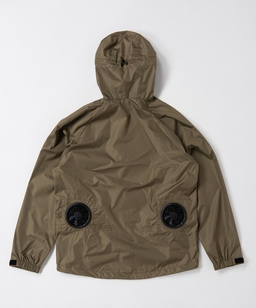 KiUエアコンディションドジャケット 空調服　ウィンドブレーカー KiU×空調服(R)」キウ エアコンディションドジャケット