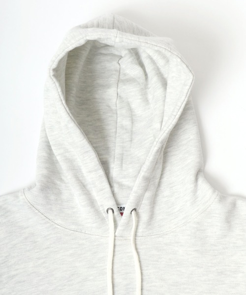 CONVERSE(コンバース)の「CONVERSE/コンバース ワンポイント刺繍 フード切替 スウェット プルパーカー フーディー レディース メンズ トレーナー トップス(パーカー・レディース・ブラック/ダークグリーン/グリーン系その他/ブルー系その他/ブラウン系その他/ベージュ系その他/オフホワイト/オートミール・LL/M/L)」の18枚目の写真