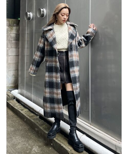 EVRIS(エヴリス)の「ソックスニーハイブーツ(ブーツ・レディース・ブラック・SMALL/MEDIUM/LARGE)」の6枚目の写真
