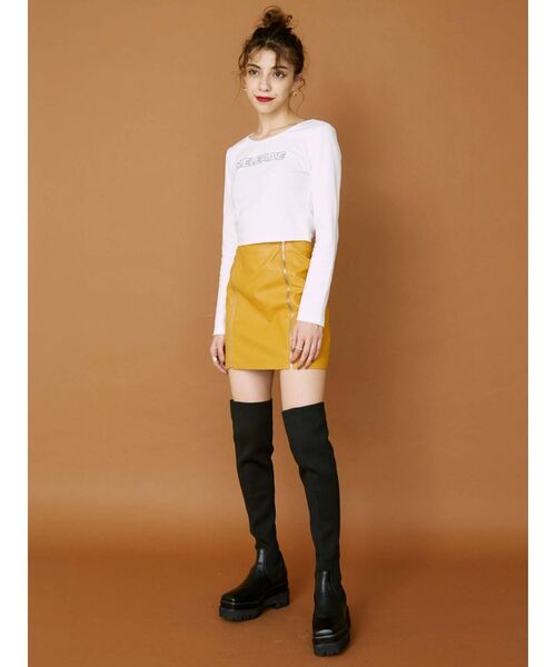 EVRIS(エヴリス)の「ソックスニーハイブーツ(ブーツ・レディース・ブラック・SMALL/MEDIUM/LARGE)」の4枚目の写真