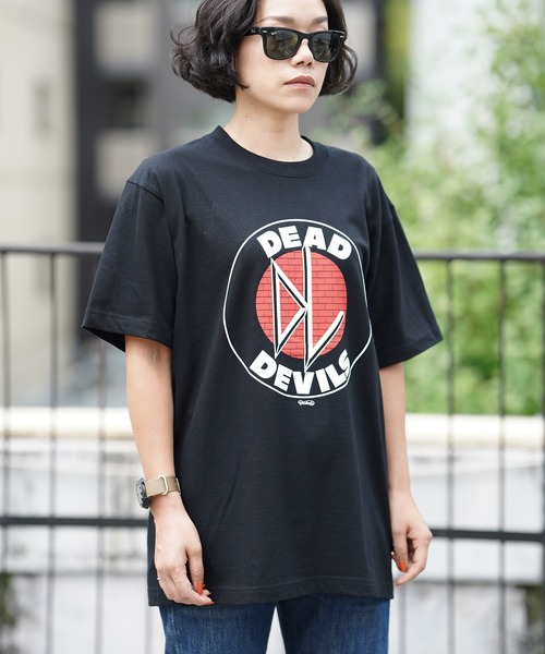 DEVILS HEAD Tシャツ XL Devil Head T-shirts(White) - Deviluse ONLINE STORE