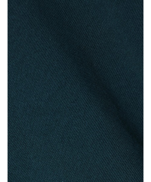 Green　Parks（グリーンパークス）の「ハーフZIP裏毛パーカーチュニック（パーカー・レディース・ブラック/ライトグレー系2/ダークグリーン・FREE）」の14枚目の写真