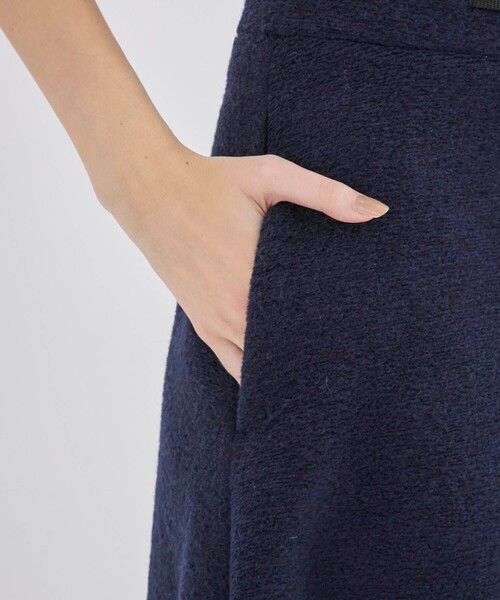 CITY TOKYO（シティトウキョウ）の「トラベルウールワイドヘムスカート（スカート・レディース・レッド/ネイビー・1/2）」の22枚目の写真
