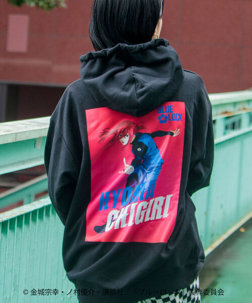 GLOSTER（グロスター）の「【BLUELOCK/ブルーロック】バックプリントパーカー（パーカー・メンズ・ブラック系その他/ブラック系その他2/ブラック系その他3/ブラック系その他4・M/L）」の15枚目の写真