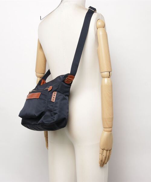 Felisi（フェリージ）の「Felisi / フェリージ：Shoulder Bag（M）：05-4-4-DS[MUS]（ショルダーバッグ・メンズ・ブルー/ブラック・FREE）」の6枚目の写真