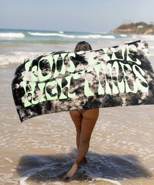 LEUS(レウス)の「【LEUS/レウス】BEACH ECO TOWEL HIGH TIMES ビーチタオル(タオル・メンズ・その他2・FREE)」の6枚目の写真