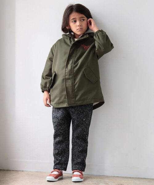 B:MING by BEAMS(ビーミングバイビームス)の「B:MING by BEAMS / ミリタリー フード コート(100~140cm)(ミリタリージャケット・キッズ・ベージュ/オリーブ・100/110/120/130/140)」の15枚目の写真