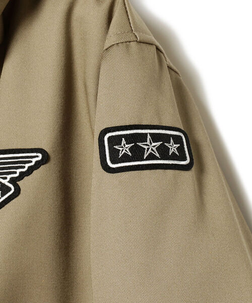 B:MING by BEAMS(ビーミングバイビームス)の「B:MING by BEAMS / ミリタリー フード コート(100~140cm)(ミリタリージャケット・キッズ・ベージュ/オリーブ・100/110/120/130/140)」の21枚目の写真