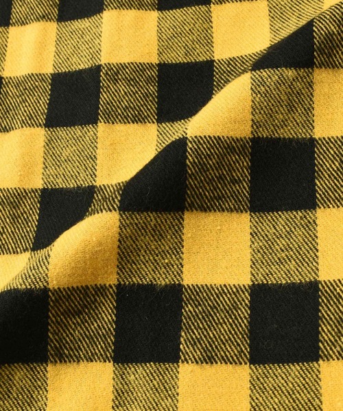 GLAZOS（グラソス）の「ブロックチェック長袖シャツ（シャツ/ブラウス・キッズ・ホワイト/パープル/レッド/イエロー/ブルー/グリーン・140cm/150cm/160cm/170cm）」の15枚目の写真