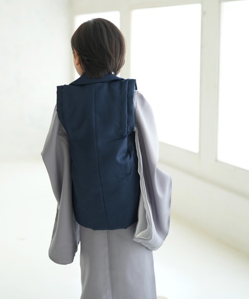 utatane（ウタタネ）の「七五三3歳用被布コートセット 男の子